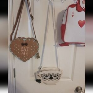 Loungefly Disney Alice In Wonderland teacup crossbody purse